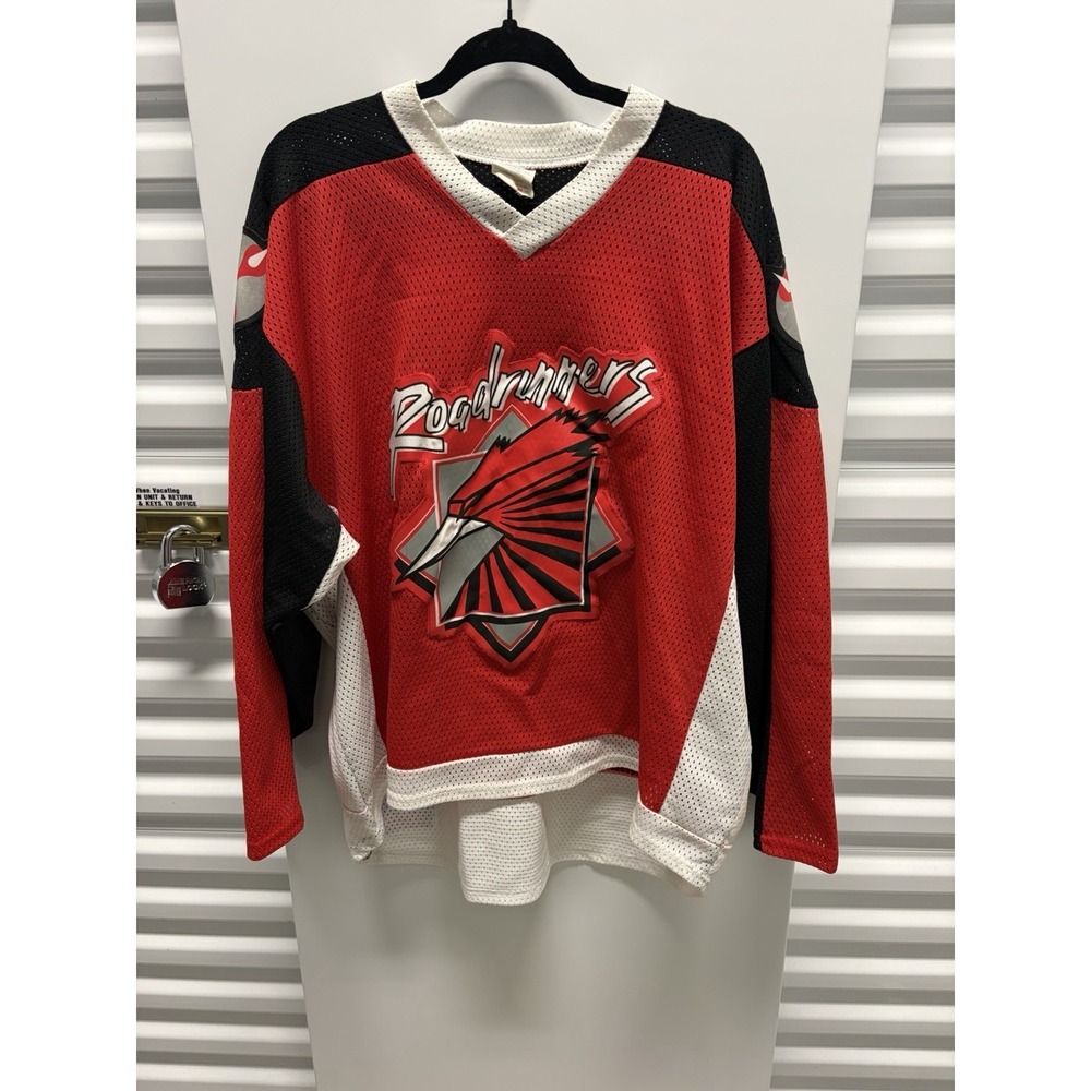 RARE Montreal Roadrunners RHI CCM Hockey Jersey XL Vintage 1990s Roller Hockey